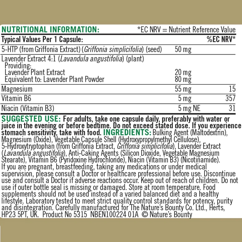 Bedtime Balance label