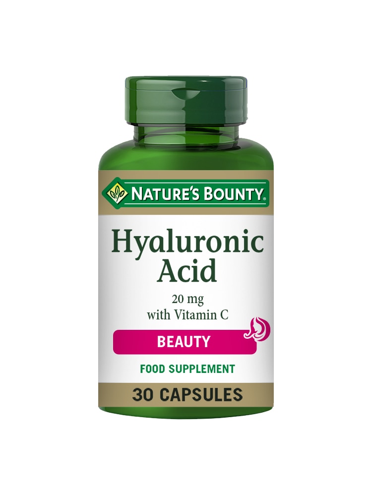 Hyaluronic Acid 20 mg with Vitamin C Capsules - Pack of 30