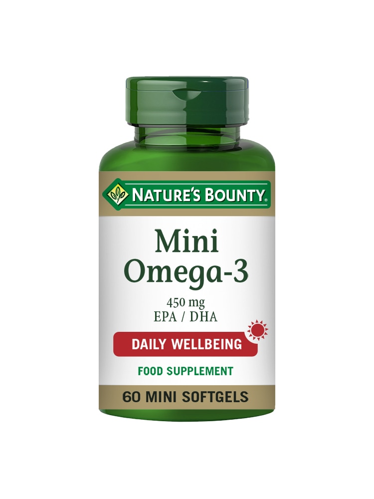 Mini Omega-3 450 mg EPA / DHA Mini Softgels - Pack of 60